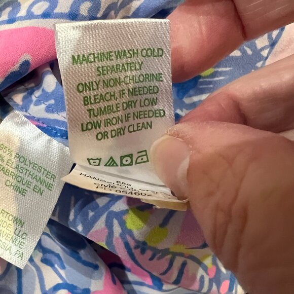 Lilly Pulitzer long sleeve dress with tiered skirt size 10 - Picture 2 of 8